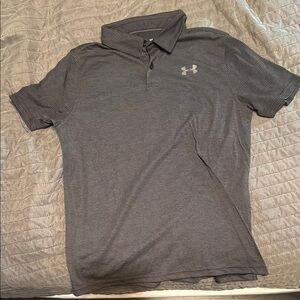 Under Armour Gray Performance Polo Shirt